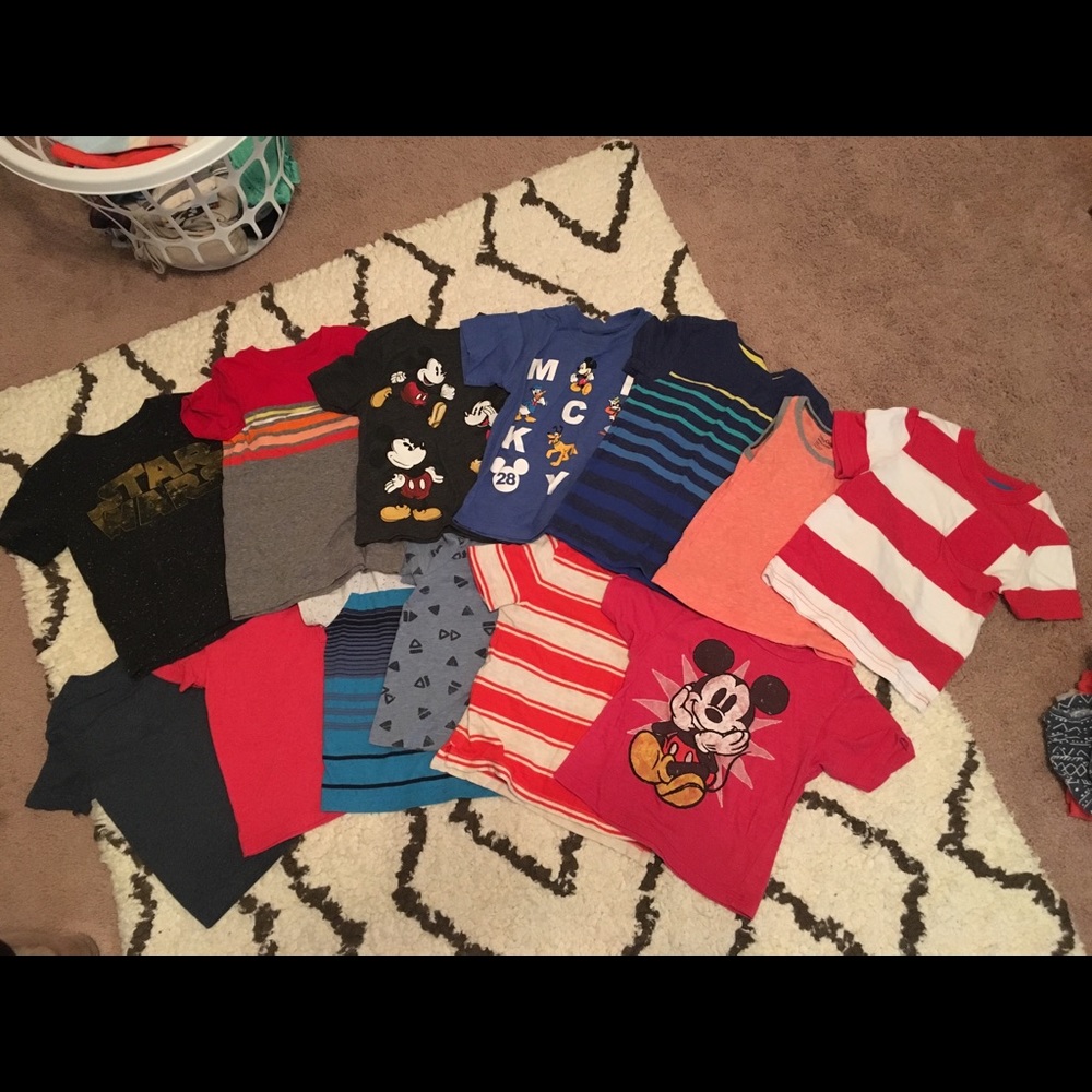 Toddler Boy T-shirt’s- few 18m mostly 24m/2T.